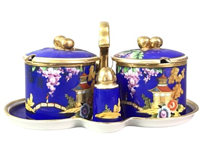 Lot 374 - NORITAKE CONDIMENT SET
