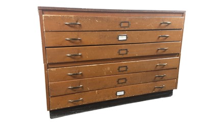 Lot 393 - PINE PLAN CHEST