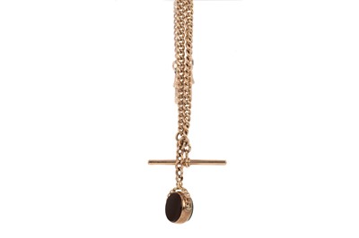 Lot 585 - DOUBLE ALBERT CHAIN