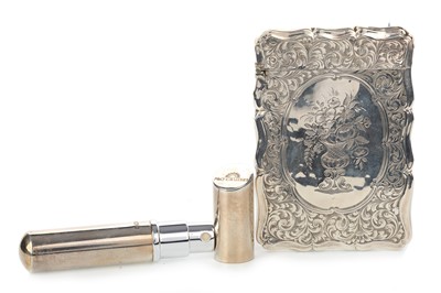 Lot 883 - VICTORIAN SILVER CARD CASE