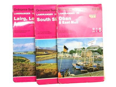 Lot 506 - LARGE COLLECTION OF ORDNANCE SURVEY MAPS