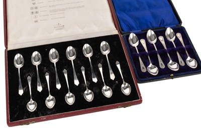Lot 888 - COLLECTION OF SILVER ASSAY OFFICE TEA AND COFFEE SPOONS