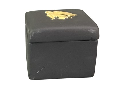 Lot 604 - WEDGWOOD ENAMEL BOX