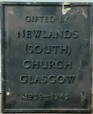 Lot 606 - GROUP OF CAST IRON PLAQUES