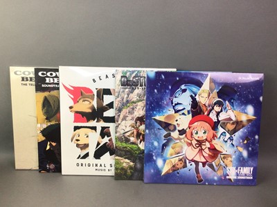 Lot 406 - GROUP OF ANIMI SOUNDTRACKS