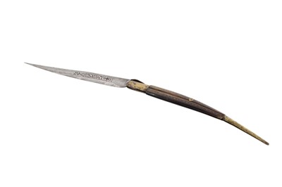 Lot 26 - SPANISH NAVAJA FOLDING LOCK KNIFE