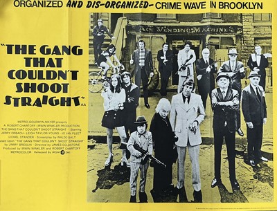Lot 269 - THE GANG WHO COULDN'T SHOOT STRAIGHT POSTER