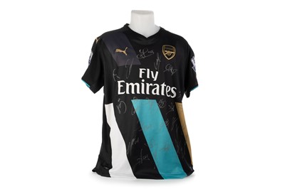 Lot 1694 - ARSENAL FOOTBALL CLUB SIGNED JERSEY