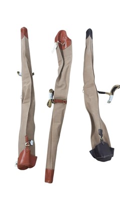 Lot 684 - THREE BIBIKOV FENCING FOIL CARRY CASES