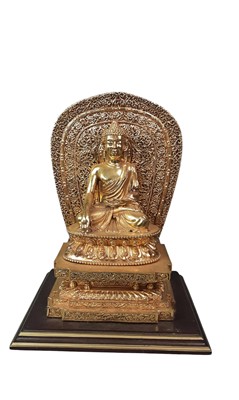 Lot 687 - COLLECTION OF CAST METAL DEITY FIGURES