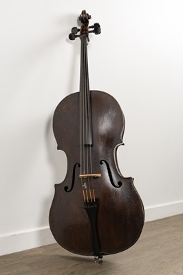 Lot 1067 - INTERESTING 18TH CENTURY CELLO