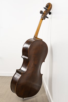 Lot 1067 - INTERESTING 18TH CENTURY CELLO