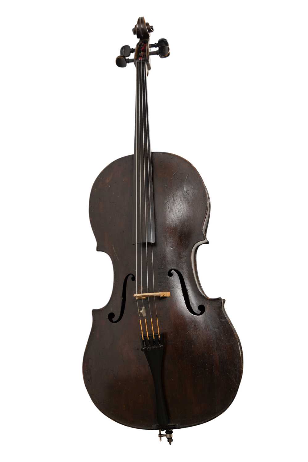 Lot 1067 - INTERESTING 18TH CENTURY CELLO