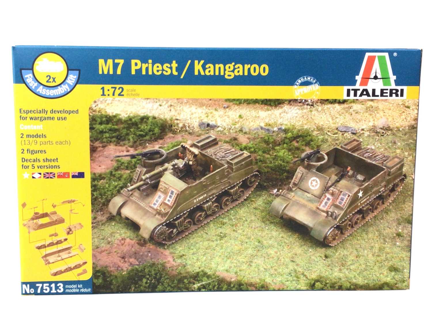 Lot 398 - COLLECTION OF WWII SCALE MODEL KITS,