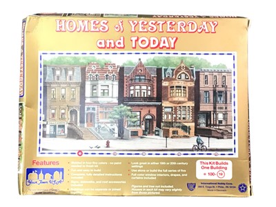 Lot 597 - COLLECTION OF HOMES OF YESTERDAY AND TODAY MODEL KITS