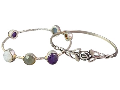 Lot 12 - PANDORA SILVER STYLE BRACELET