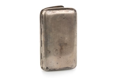 Lot 896 - RUSSIAN SILVER CHEROOT CASE
