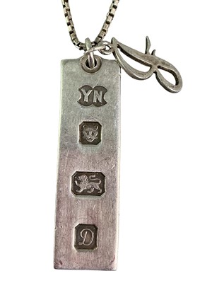 Lot 43 - GROUP OF SILVER JEWELLERY