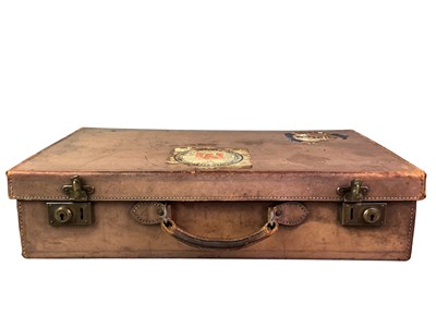 Lot 49 - TWO VINTAGE SUITCASES