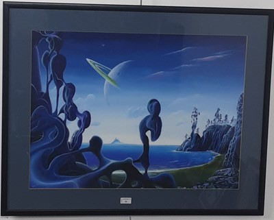 Lot 58 - SURREALIST PAINTING