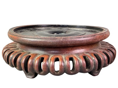 Lot 62 - GROUP OF CHINESE HARDWOOD STANDS