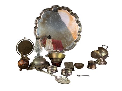 Lot 154 - GROUP OF SILVER PLATED ITEMS