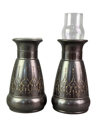 Lot 136 - BRASS HEXAGONAL LANTERN