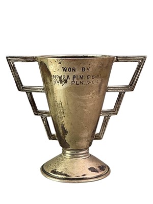 Lot 161 - TWO SILVER TROPHIES