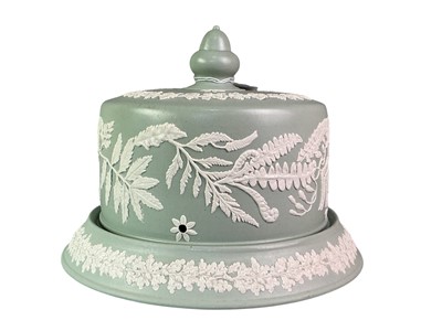Lot 182 - CERAMIC CHEESE DOME, IN THE MANNER OF WEDGWOOD