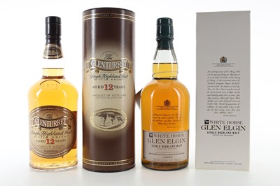 Lot 332 - GLEN ELGIN WHITE HORSE 75CL AND GLENTURRET 12 YEAR OLD