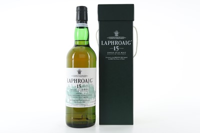 Lot LAPHROAIG 15 YEAR OLD ERSKINE 2000 APPEAL