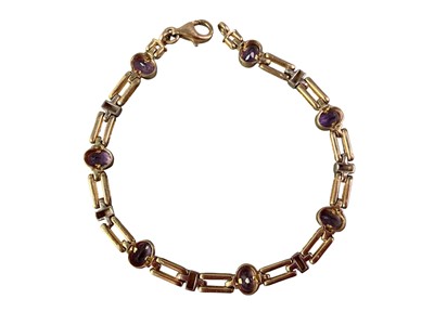 Lot 2 - GATE STYLE BRACELET