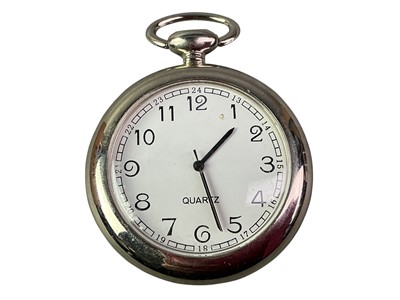 Lot 233 - VICTORIAN STYLE PENDANT QUARTZ WATCH