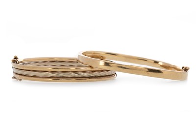 Lot 675 - TWO BANGLES