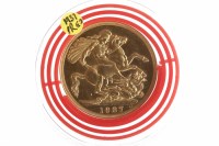 Lot 552 - GOLD DOUBLE SOVEREIGN DATED 1937