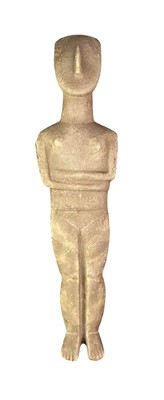 Lot 285 - REPRODUCTION AEGEAN ISLANDS CYCLADIC FIGURE
