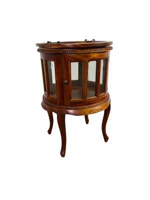 Lot 261 - MAHOGANY DRINKS CABINET