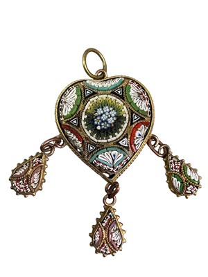 Lot 101 - COLLECTION OF MICRO MOSIAC JEWELLERY