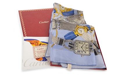 Lot 442 - CARTIER SILK SCARF
