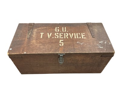 Lot 330 - VINTAGE STORAGE BOX