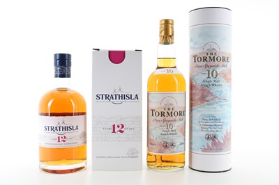 Lot 329 - TOREMORE 10 YEAR OLD AND STRATHISLA 12 YEAR OLD