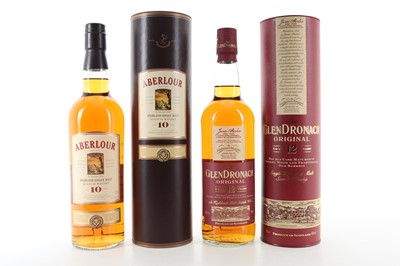 Lot 339 - GLENDRONACH 12 YEAR OLD ORIGINAL AND ABERLOUR 10 YEAR OLD