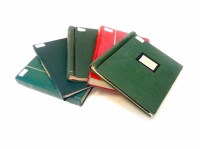 Lot 1426 - FIVE STAMP ALBUMS CONTAINING BRITISH STAMPS...