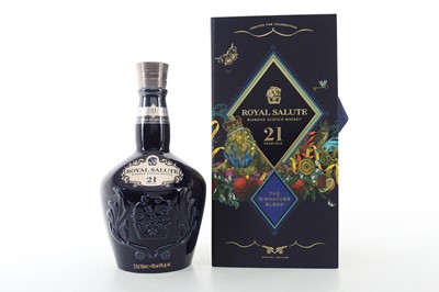 Lot 363 - CHIVAS ROYAL SALUTE 21 YEAR OLD KRISTJANA S WILLIAMS LIMITED EDITION