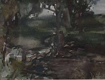 Lot 397 - PETER WISHART ARSA (SCOTTISH 1846 - 1932)