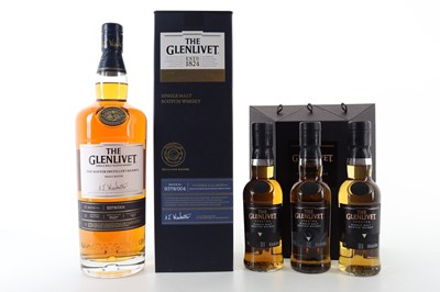 Lot 416 - GLENLIVET SPECTRA (3 X 20CL) AND GLENLIVET MASTER DISTILLER'S RESERVE 1L