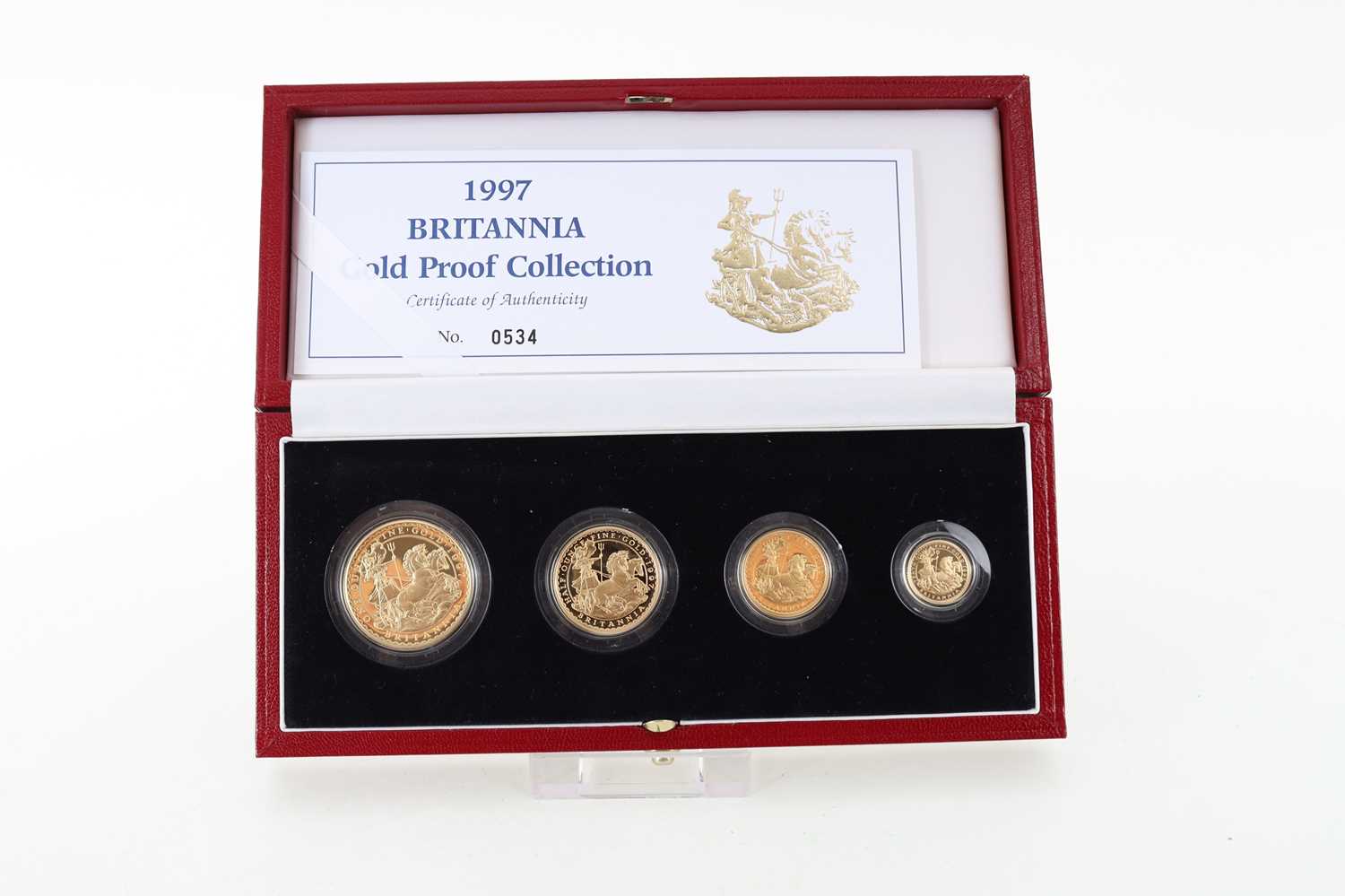 Lot 83 - 1997 UNITED KINGDON BRITANNIA GOLD PROOF COLLECTION