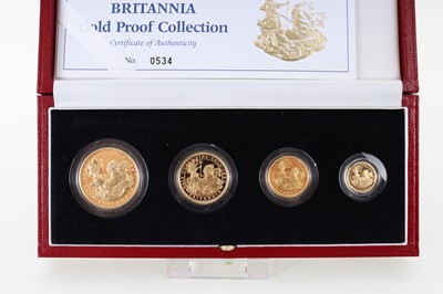 Lot 83 - 1997 UNITED KINGDON BRITANNIA GOLD PROOF COLLECTION