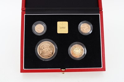 Lot 84 - 1997 UNITED KINGDOM GOLD PROOF SOVEREIGN FOUR COIN COLLECTION