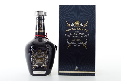 Lot 432 - CHIVAS ROYAL SALUTE 21 YEAR OLD DIAMOND TRIBUTE